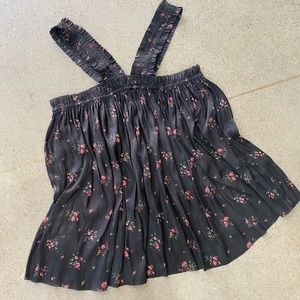 Ulla silky sleeveless halter blouse size 4